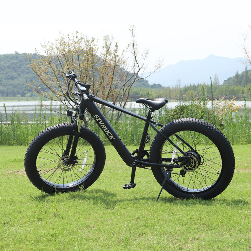 Bicicleta elétrica profissional para adultos, bicicleta de montanha elétrica com pneu gordo de 26 x 4,0 polegadas, motor 1000W 48V 15Ah Ebike para passeios em trilhas, excursões e deslocamento diário, certificação UL e GCC