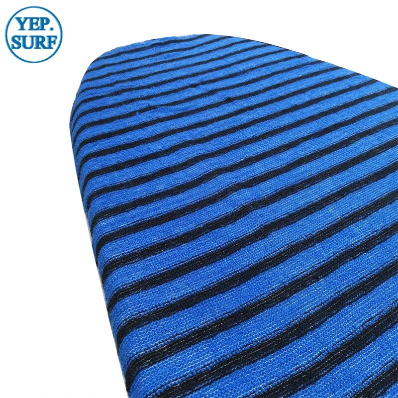 SUP Protective Bag Surf sock Surfing Stretch Terry surfboard Sock Cover 8ft~10.6ft Blue/White/Green color sock