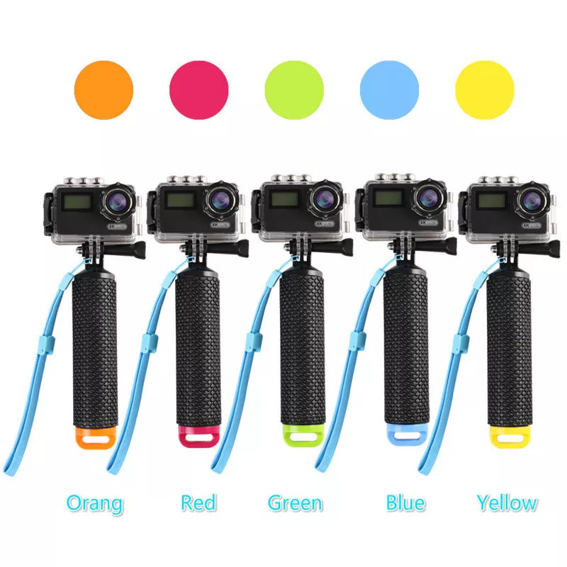 Waterproof Floating Hand Grip Underwater Selfie Stick for Gopro Hero Session Pro Float Handle Diving Action Camera