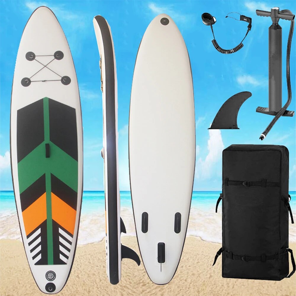2023 NEW SUP 300*76*15CM inflatable Ultralight  surfboard stand up paddle board surf water sport board boat dinghy raft