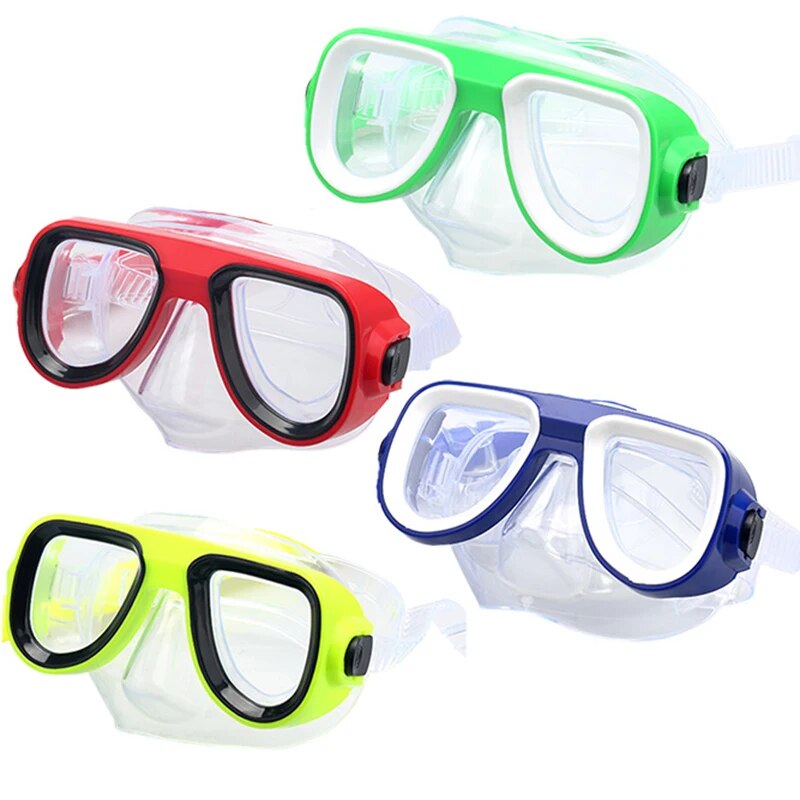 Children swimming Goggles Snorkeling Diving + Breathing tube 5 Colors Swimming Water Sports Glasses Diving Eyewear for Boy&Girl