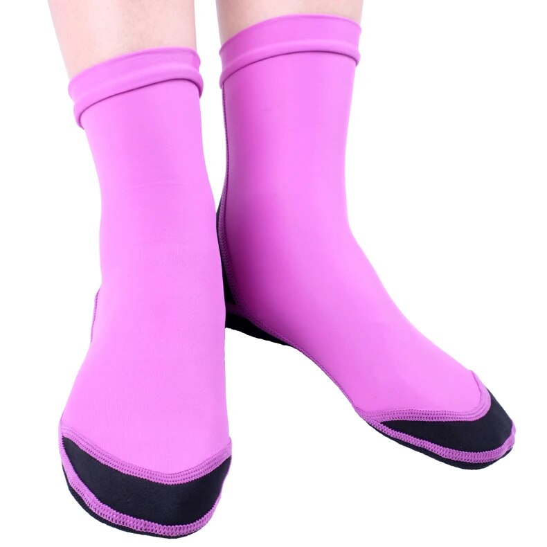 Free Shipping Diving Socks With Webbed Feet Thick Slip Wear Lycra Elastic Snorkeling Socks hot new