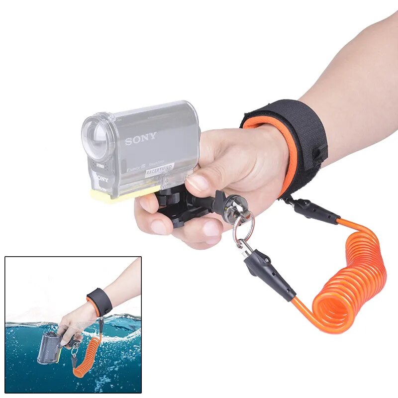 Underwater Diving Wrist Band Strap Floating Hand Grip Holder for Gopro Xiaomi Yi Mijia SJCAM Eken SOOCOO Action Camera Camcorder