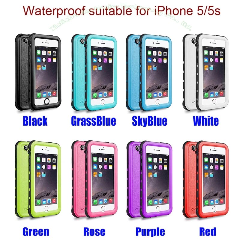 Waterproof Case For IPhone SE2 SE3 2022 7 8 Plus Original RedPepper IP68 Diving Underwater Swim Outdoor Sports TPU Cover