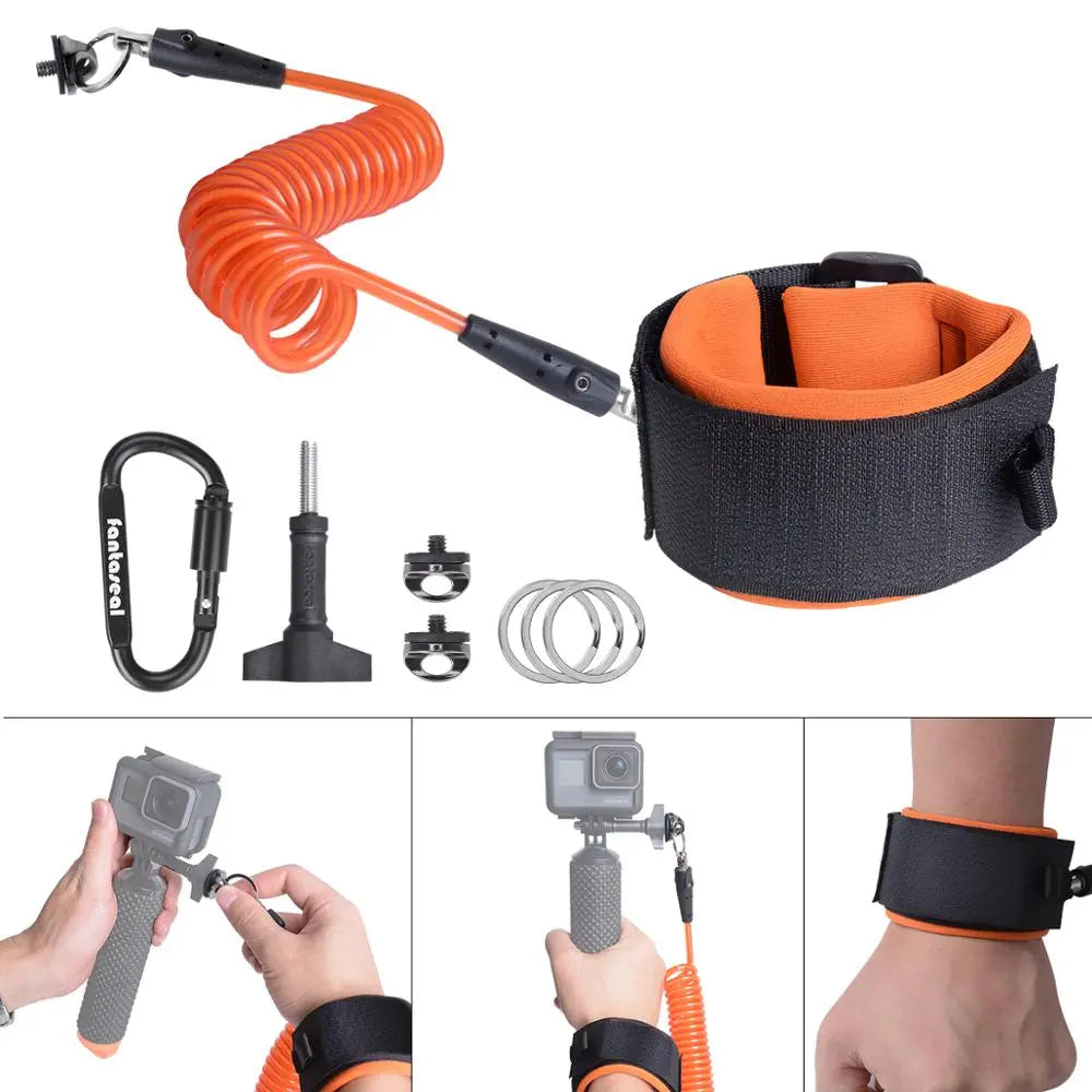 Underwater Diving Wrist Band Strap Floating Hand Grip Holder for Gopro Xiaomi Yi Mijia SJCAM Eken SOOCOO Action Camera Camcorder