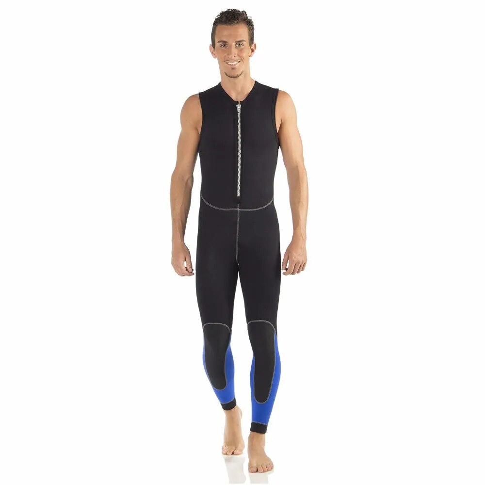 Cressi Medas Man 5mm Two Pieces Wetsuit Men Professional Neoprene Wetsuits Scuba Diving suit for Adults