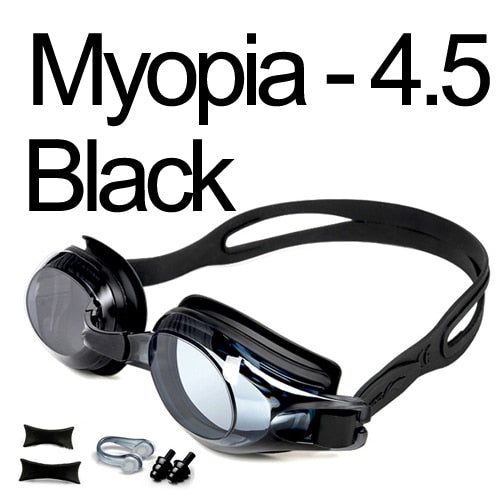 Swimming Goggles Myopia Professional Anti-fog UV Swimming Glasses Men Women Silicone Diopters Swim Sports Eyewear Optional Case