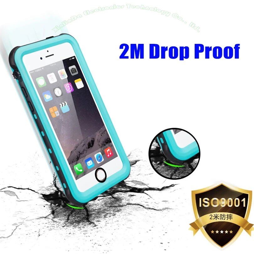 Waterproof Case For IPhone SE2 SE3 2022 7 8 Plus Original RedPepper IP68 Diving Underwater Swim Outdoor Sports TPU Cover