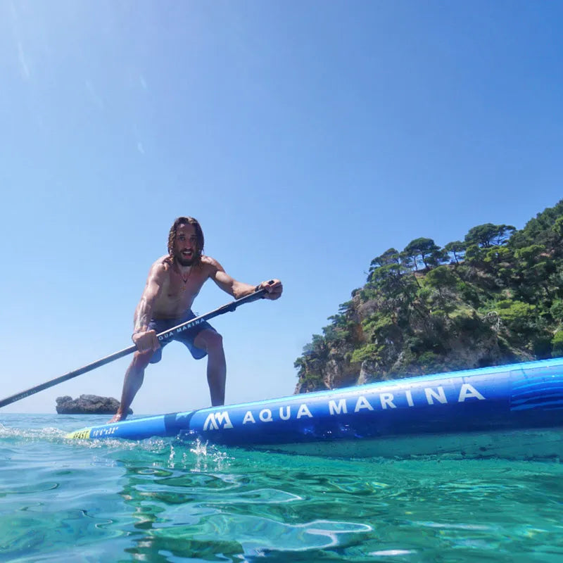 Prancha de surf AQUA MARINA BEAST inflável SUP stand up paddle surf caiaque barco bote jangada esporte aquático