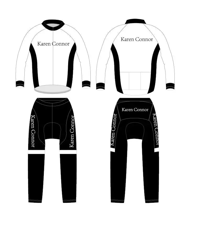 KEYIYUAN  DIY Pro custom made Cycling Jersey Mtb Set long Sleeve