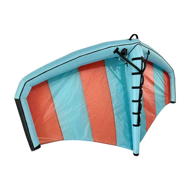 Kw02 v-forma 3m/4m/5m/6m handheld inflável wingfoil vela asa folha vento surf windsurf wingboard kitesurf esportes aquáticos