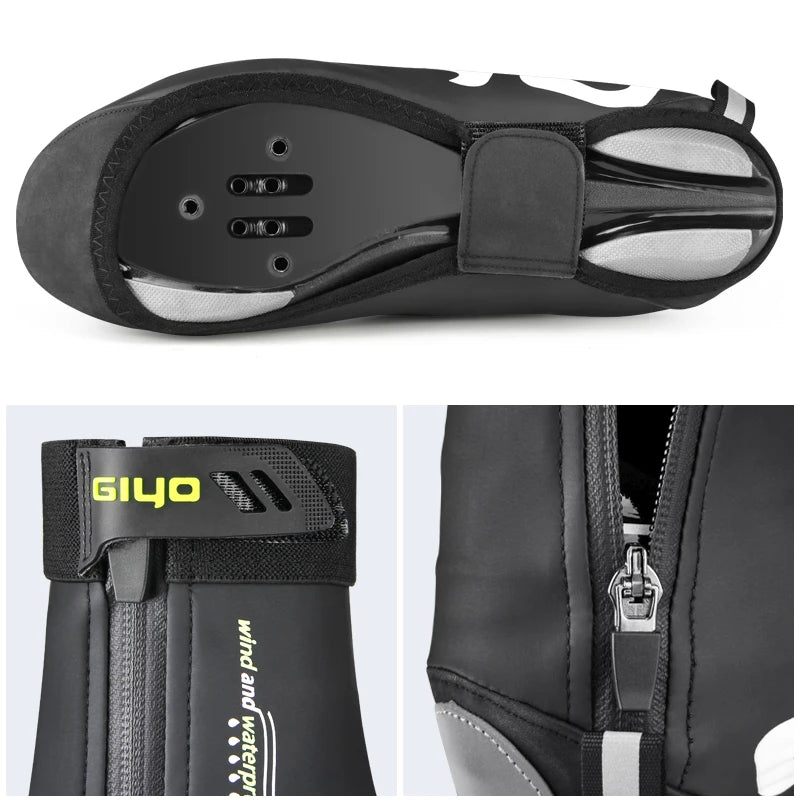 Giyo inverno ciclismo sapato cobre mulheres homens sapatos capa mtb bicicleta de estrada corrida ciclismo overshoes à prova dwaterproof água capas de sapato bicicleta