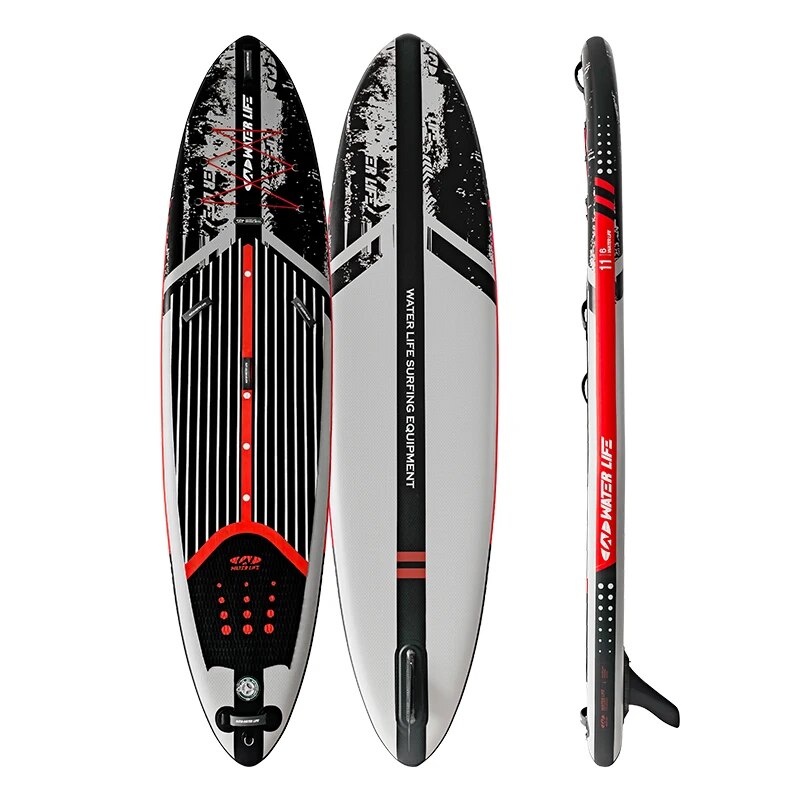11'6 ft Inflatable SUP Board Stand-up Paddle Board Adult Water Sport Professional Water Ski Leisure Type 320x81x15CM