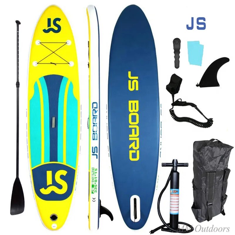 JS all around 11ft SUP board Inflatable Paddle Board Surfboard with all parts air Stand Up Rowing Paddle Board