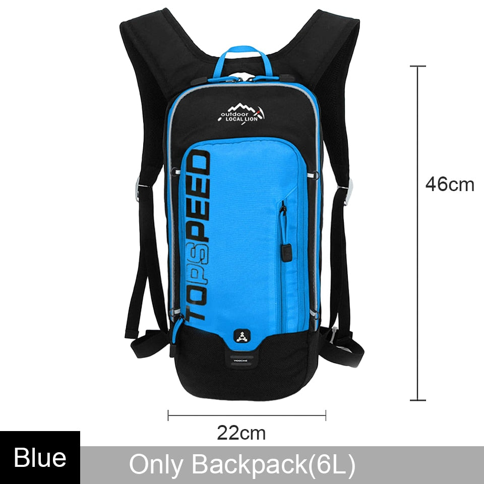 LOCAL LION 6L/5L Cycling Bag Men&#39;s Women Riding Waterproof Breathable Bicycle Backpack,Bicycle Water Bag,Bicycle helmet