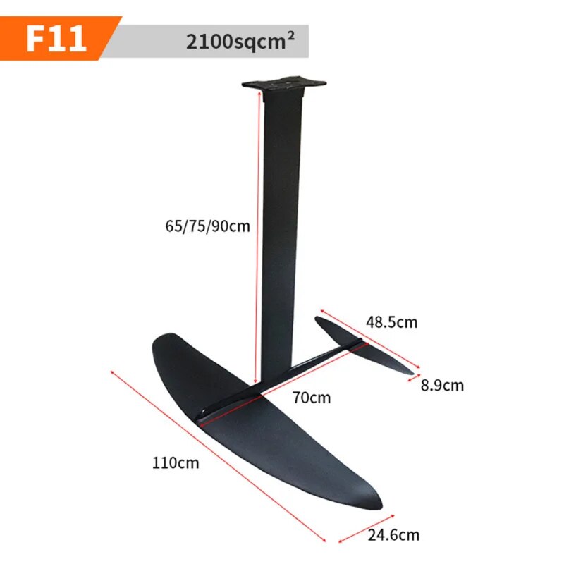 Carbon Fiber Hydrofoil Board Wingsurf Board Non-Powered Surfboard Accessories Wingsurf Board