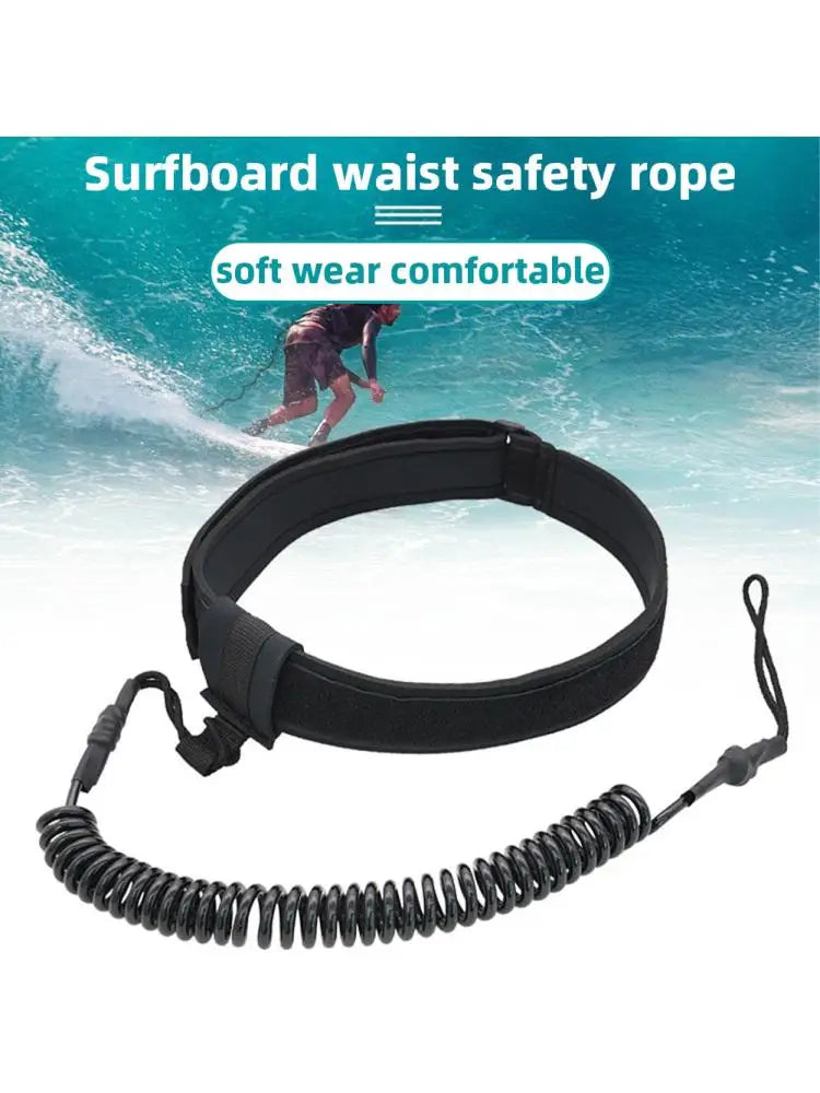 YFASHION Hydrofoil Surfboard Waist Rope Surf Leash 6mm Electric Surfboard Rope For Water Sports Hydrofoil Surf Board Waist Rope