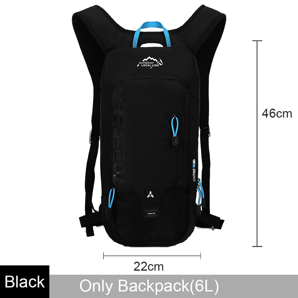 LOCAL LION 6L/5L Cycling Bag Men&#39;s Women Riding Waterproof Breathable Bicycle Backpack,Bicycle Water Bag,Bicycle helmet