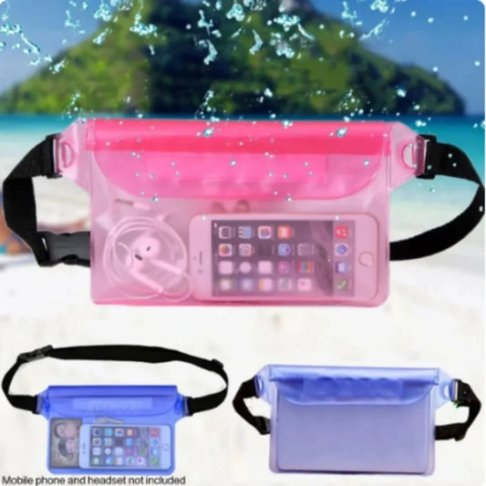 Waterproof Swimming Bag Sealing Drift Diving Waist Pack Skiing Underwater Phone Case Cover Dry Shoulder Bag For Beach Boat Sport