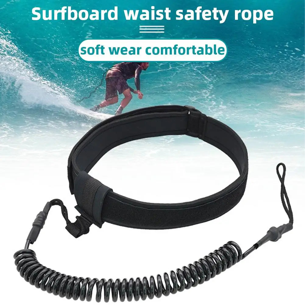 YFASHION Hydrofoil Surfboard Waist Rope Surf Leash 6mm Electric Surfboard Rope For Water Sports Hydrofoil Surf Board Waist Rope