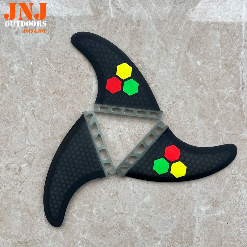 JNJ FUTURE Fiberglass MF Medium And MF Large Surfboard Fins Mick Fanning Surf Thruster