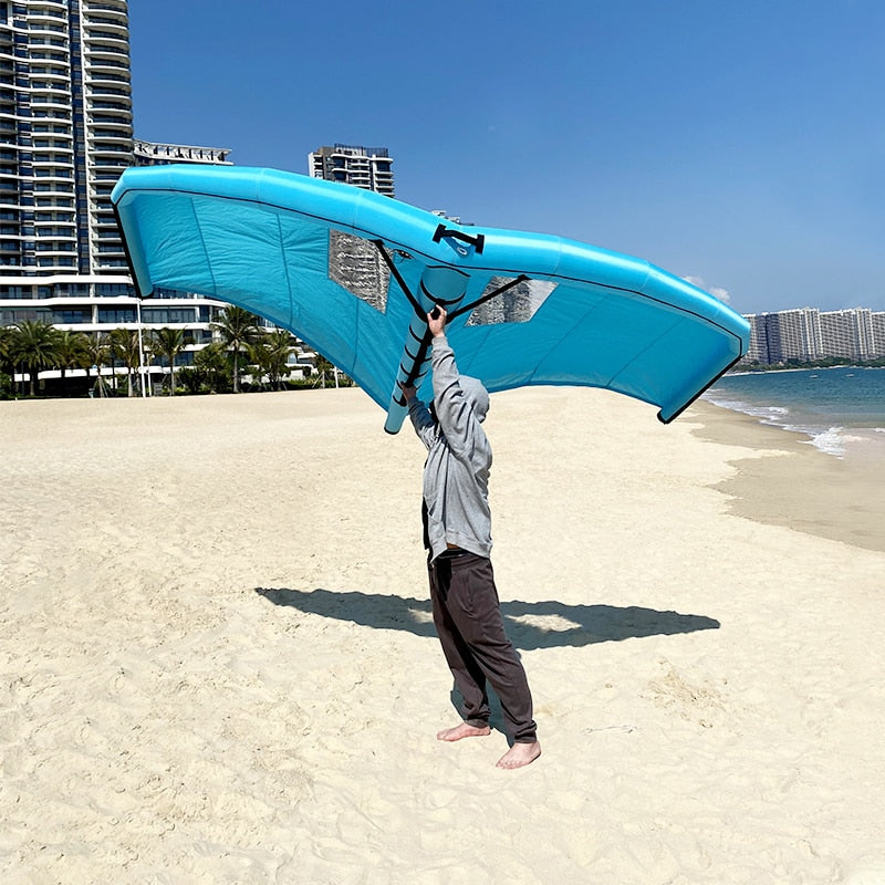 Preço de fábrica Wingfoiling Surf Wing Foil em forma de V Vento Wingfoil Wingfoil 4m 5m 6m Windsurf