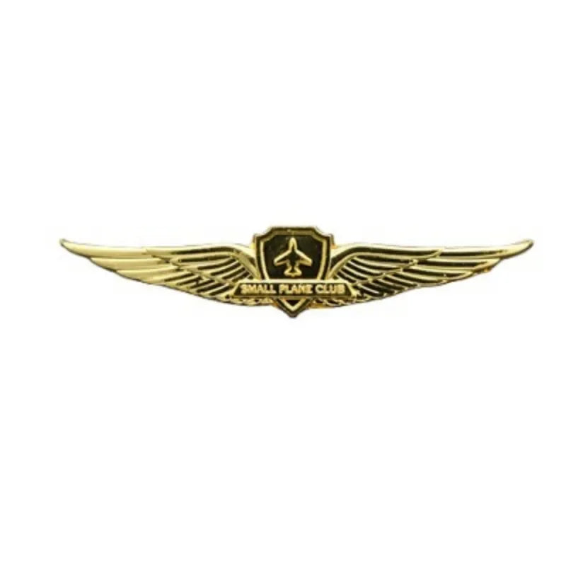 Pilot Flight Officer Wings  Badge Navigation Airlines Civil Aviation Metal Badge Brooch Pins Medal of Challenge Coins