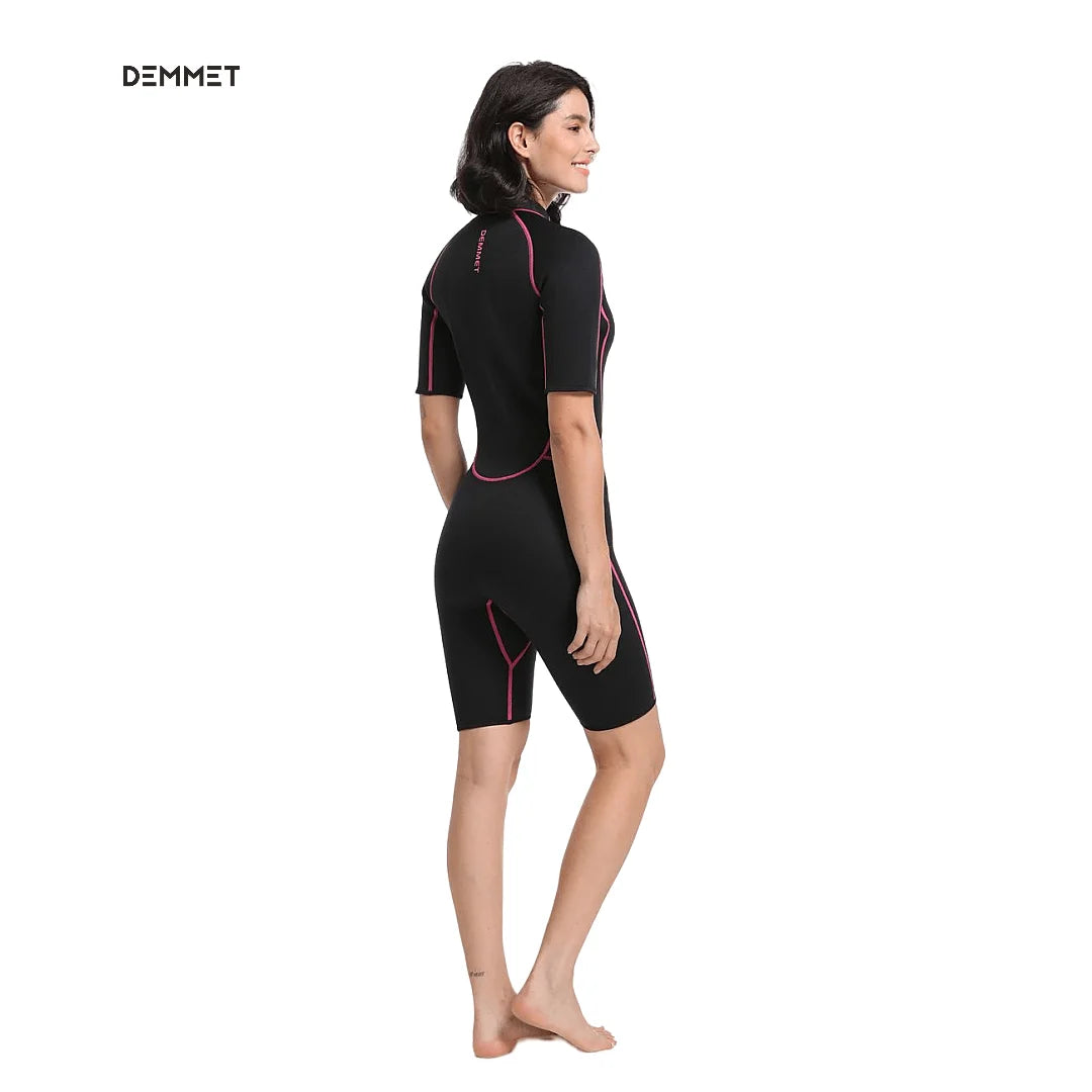 NEW Neoprene Wetsuit Men Women 1.5MM Keep Warm Swimming Diving Suit Bathing Suit Short sleeve Triathlon diver Surf Snorkeling