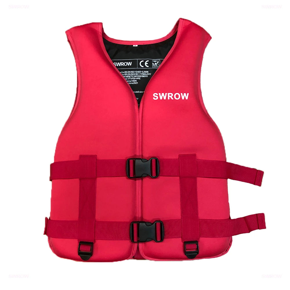 Life Vest Adults Surf Vest Kayak Motorboats Raft Rescue Boat Water Sport Swimming Drifting Rescue Life Jacket Safe Buoyancy Vest