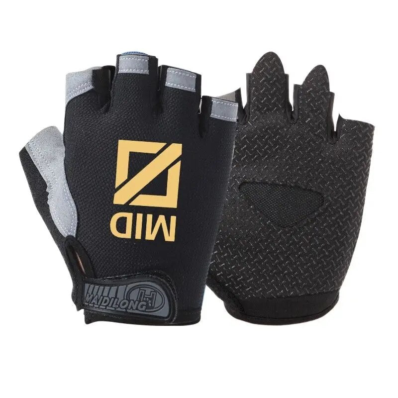 League of Legends Antiskid Gloves TOP/MID/JUE/SUP/ADC Gaming Sweatproof Touch Mouse E-sports Outdoor Half Finger Protective Gear