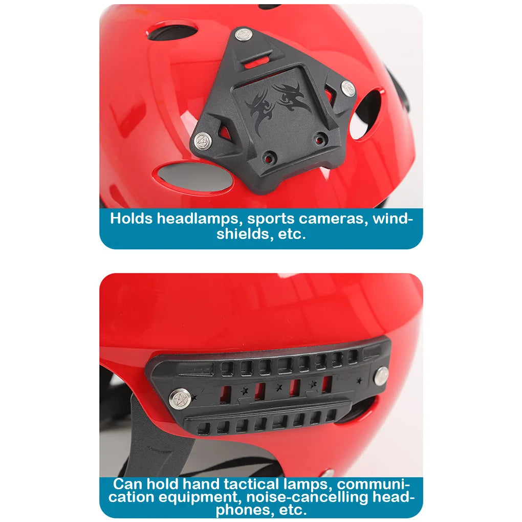 Outdoor Water Safety Helmet Climbing Sport Aquatics Headpiece Drifting