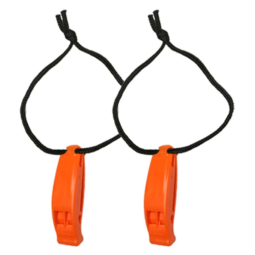 1/2PCS Kayak Scuba Diving Rescue Emergency Safety Whistles Water Sports Outdoor Survival Camping Boating Swimming Whistle