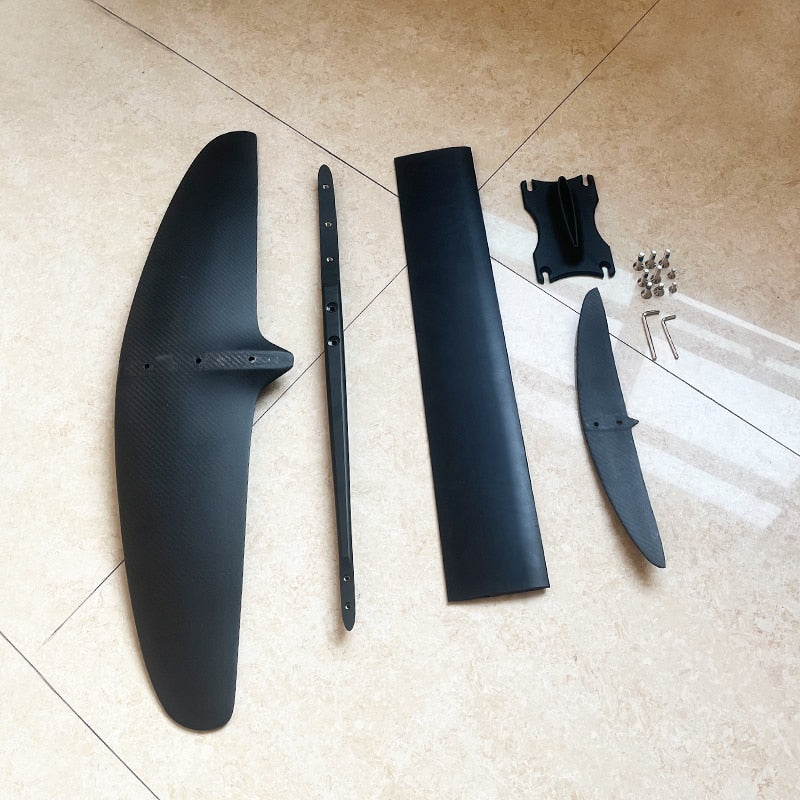 Folha de asa de surf Hydrofoil Carbono e alumínio SUP Paddle Board Wingsurf Hydro Foil