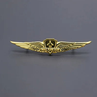 Pilot Flight Officer Wings  Badge Navigation Airlines Civil Aviation Metal Badge Brooch Pins Medal of Challenge Coins