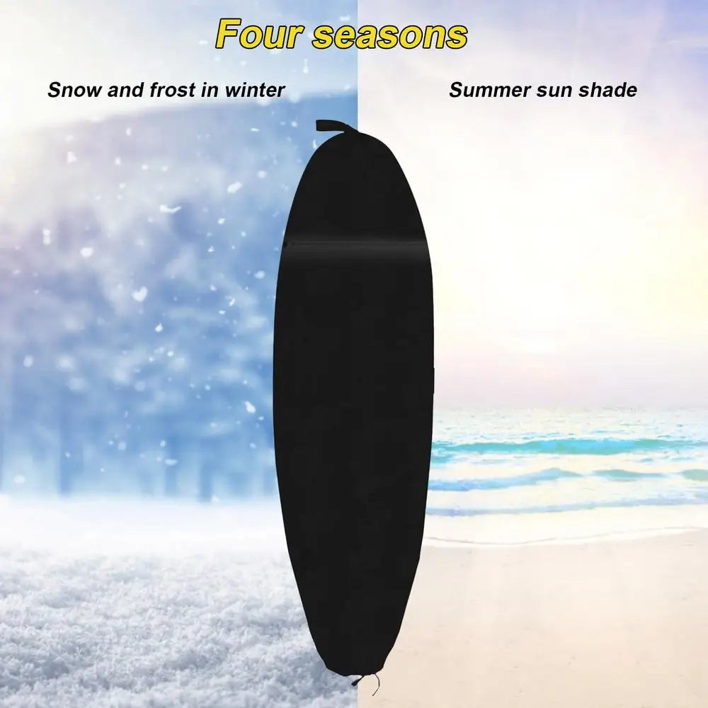 Surfboard Sock Cover Waterproof Protective Board Case 3 Sizes Waterproof And Dustproof Skis Cover Surfing Accessories for surf