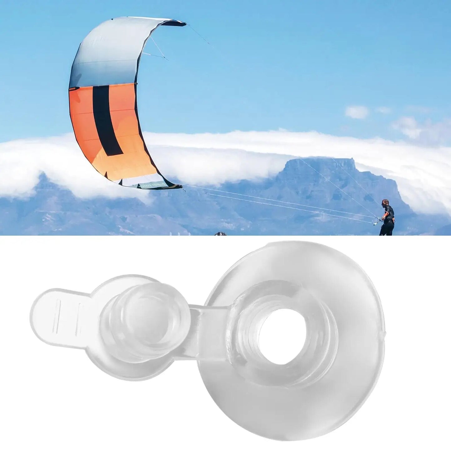 Kiteboard Kite Inflate Valve Bladder Repair Durable TPU Air Intake