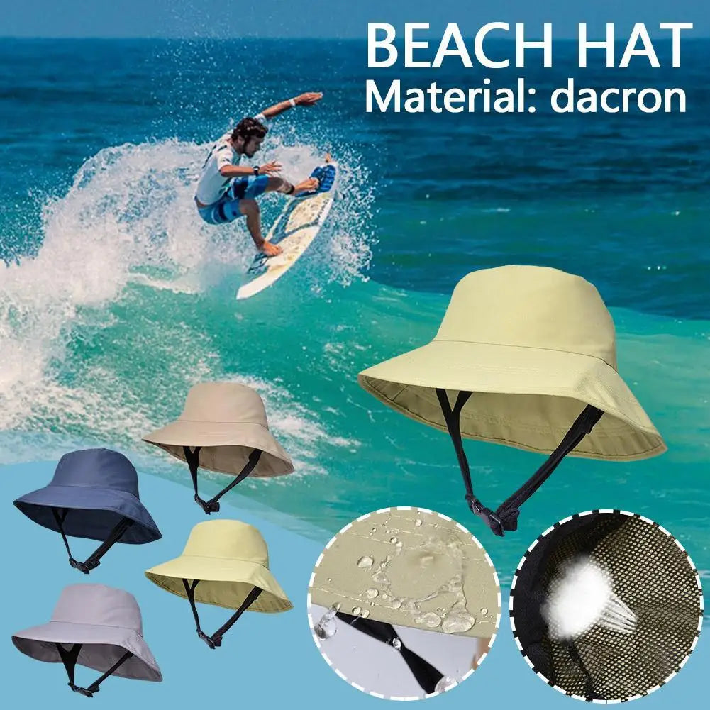 Summerbeach Sun Protection Surfing Hat For Men Fashion UV-proof Sun Hat Summer Light And Breathable Outdoor Fisherman Hat Z9K9