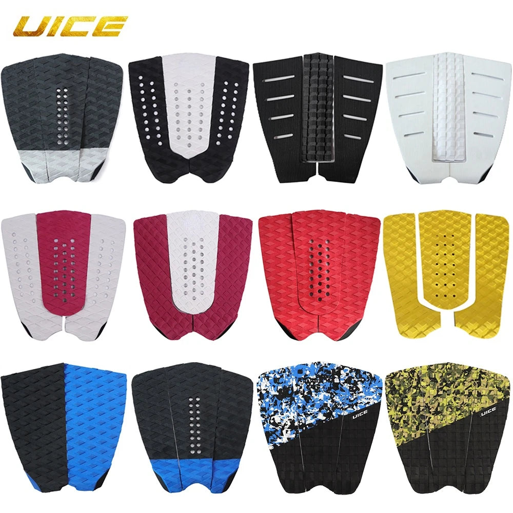 Surf Surfboard Traction Pad Surf Board Deck Surf EVA Foam Deck Pad Anti-slip Grips Deck Pads Surf Accessories