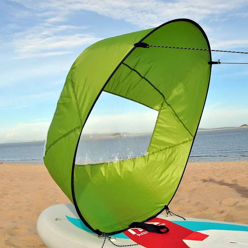 Sup vento vela 42 Polegada remos de remo caiaque prancha padel surf sup board esportes aquáticos surf ilha barco acessórios