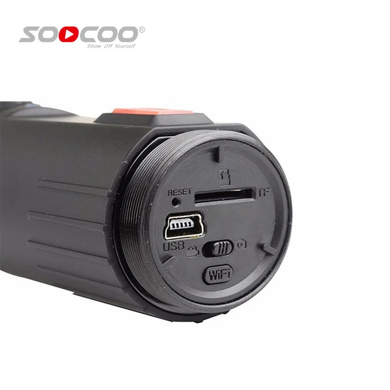 SOOCOO S20+ 4K Action Camera Waterproof Underwater Camera Sport Black Cam Bullet for Gun Bike Bicycle Helmet Water Resistant