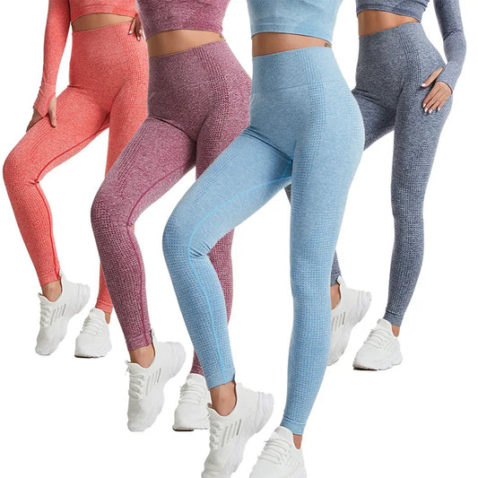 2023 New Vital Seamless Leggings High Waist Woman Fitness Yoga Pants Sexy Push Up Gym Sport Leggings Slim Stretch Running Tights