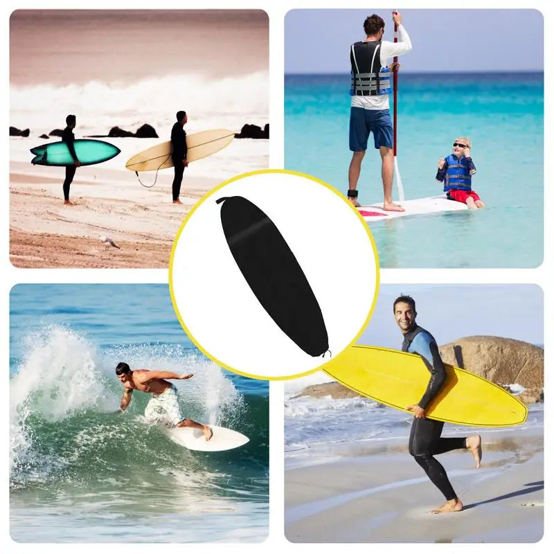 Surfboard Sock Cover Waterproof Protective Board Case 3 Sizes Waterproof And Dustproof Skis Cover Surfing Accessories for surf