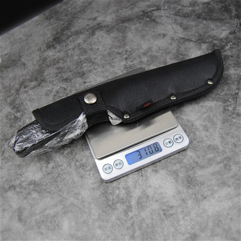 SR S016B ABS handle multifunctional outdoor straight knife Japanese style tactical knife diving hunting knife killing fish knife