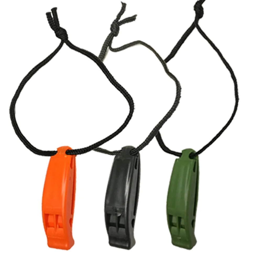 1/2PCS Kayak Scuba Diving Rescue Emergency Safety Whistles Water Sports Outdoor Survival Camping Boating Swimming Whistle