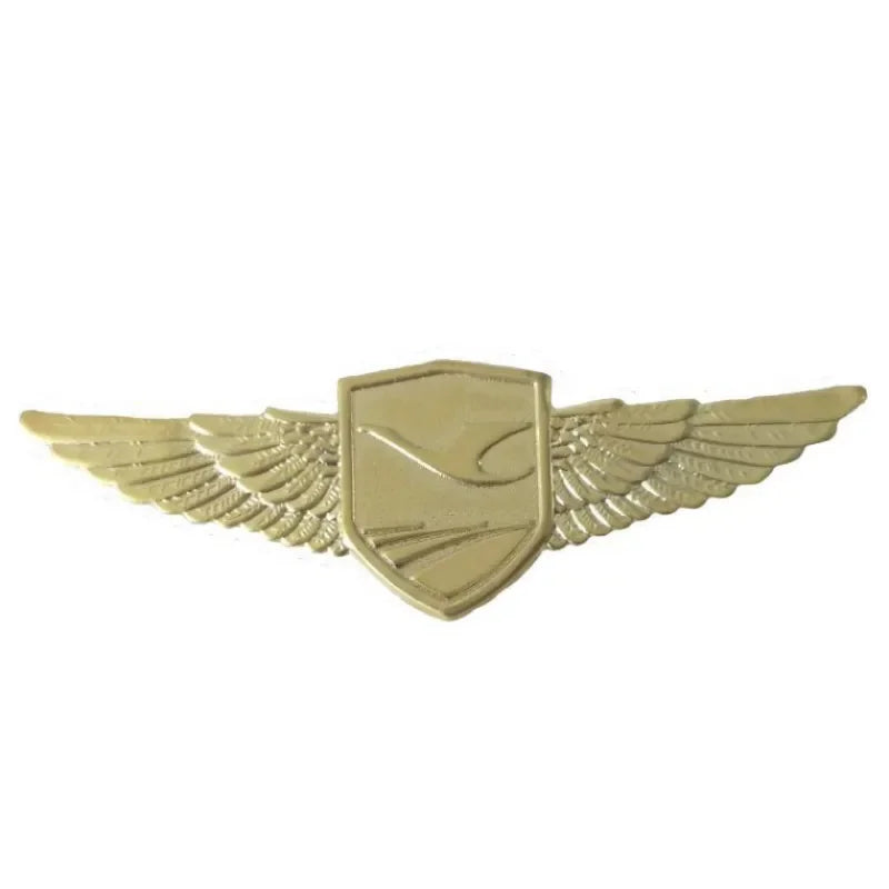 Pilot Flight Officer Wings  Badge Navigation Airlines Civil Aviation Metal Badge Brooch Pins Medal of Challenge Coins