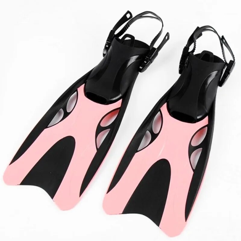 Professional Scuba Diving Fins Adult Adjustable Swimming Shoes Silicone Long Submersible Snorkeling Foot Monofin Diving Flippers