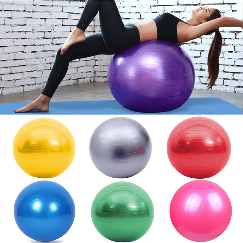 Bola de yoga bolas de fitness esportes pilates parto fitball exercício treinamento treino massagem bola ginásio bola 45cm