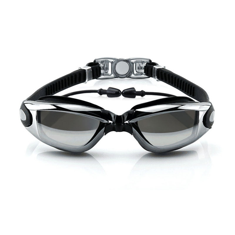 Optical Swimming Goggles Men Women Myopia Pool Earplug Professional Waterproof Swim Eyewear Prescription Adult Diving Glasses