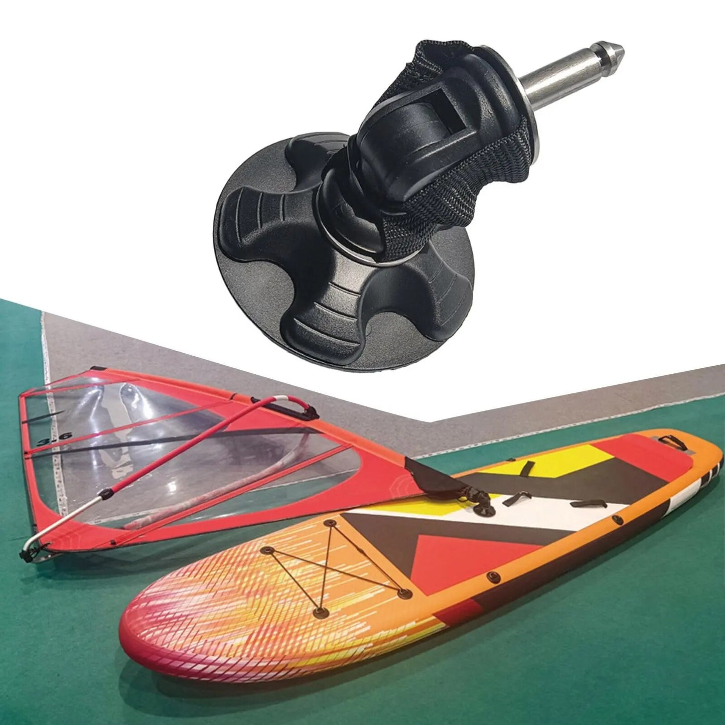 Windsurfing Mast Base Surfing Mast Base, Universal Good Performance, 360 Degree, Windsurf Surf Baseplate Joint Mast Base