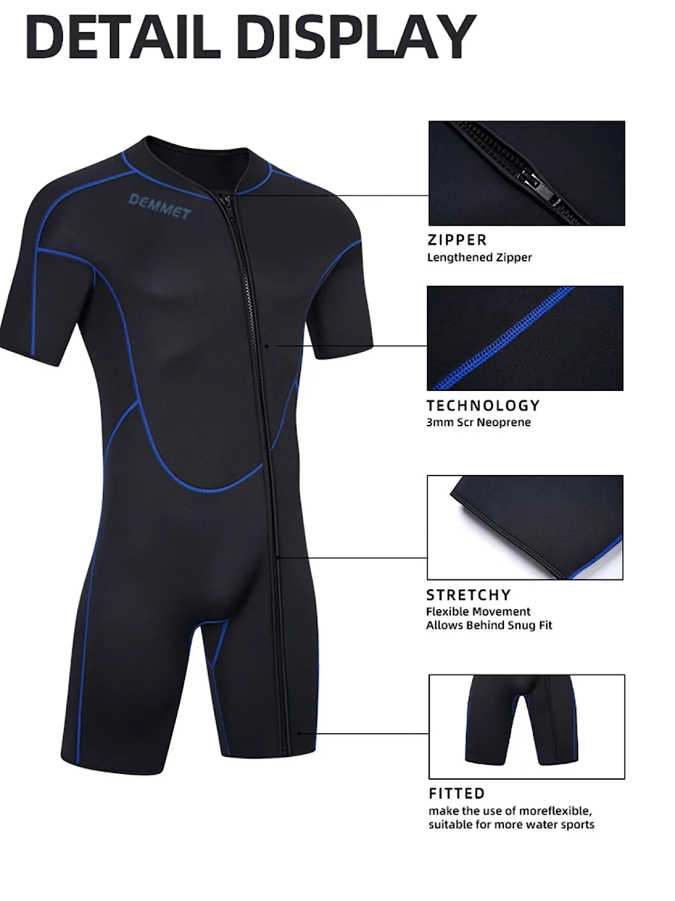 NEW Neoprene Wetsuit Men Women 1.5MM Keep Warm Swimming Diving Suit Bathing Suit Short sleeve Triathlon diver Surf Snorkeling